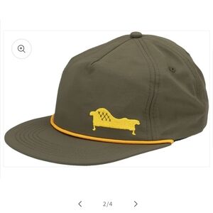 Incycle Salsa Gravel Lounge Snapback Cap Olive Green Biking Hat
